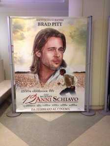 A movie poster for 12 Years a Slave in Italy. 